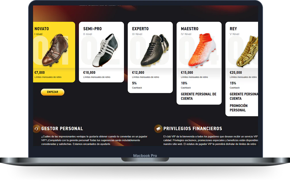 Fezbet Casino programa VIP con niveles y privilegios